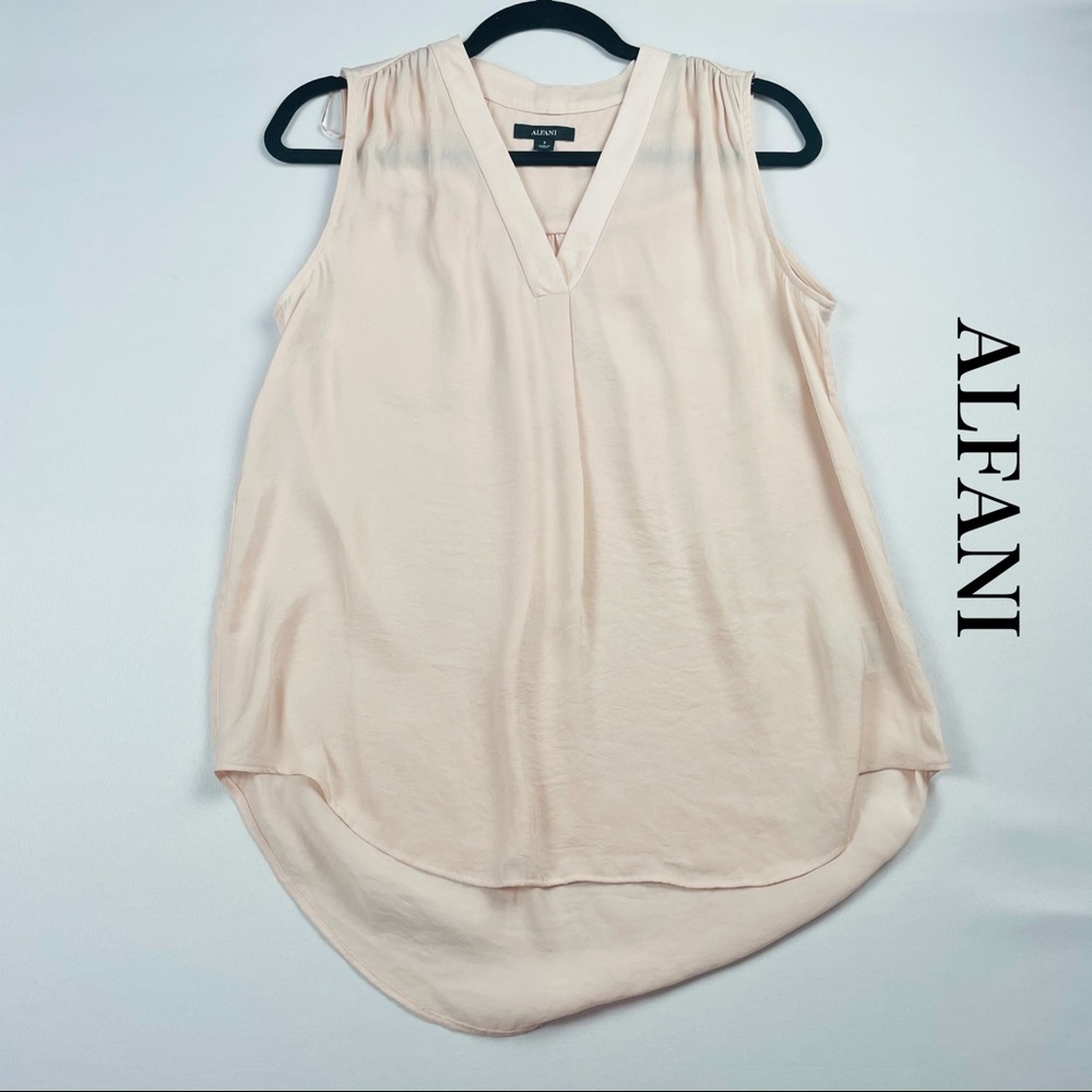 ALFANI Peach Blouse